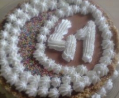 torta fredda alla nutella