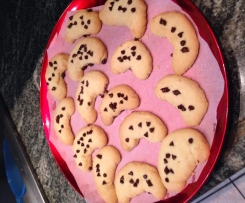 Frolini al limone e gocce di cioccolato