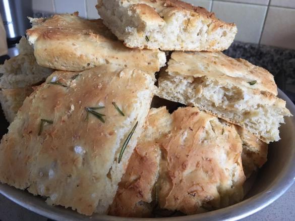 Focaccia di ceci