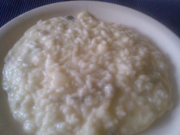 Risotto cremoso al gorgo