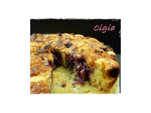 Tortino di more mandorlato 