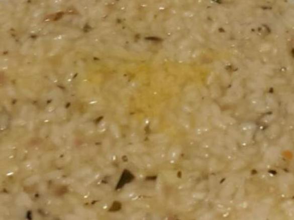 Risotto ai porri e basilico