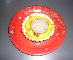 Sformatini di brisee con cotechino