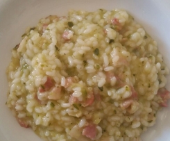 RISOTTO ZUCCHINE E BACON