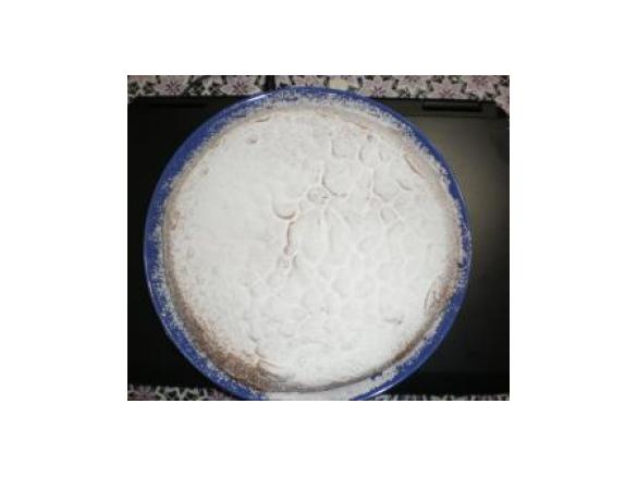 Torta con crema moka