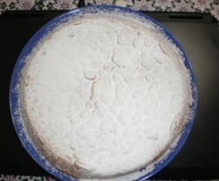 Torta con crema moka