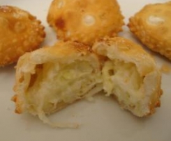 ravioli fritti alla verza