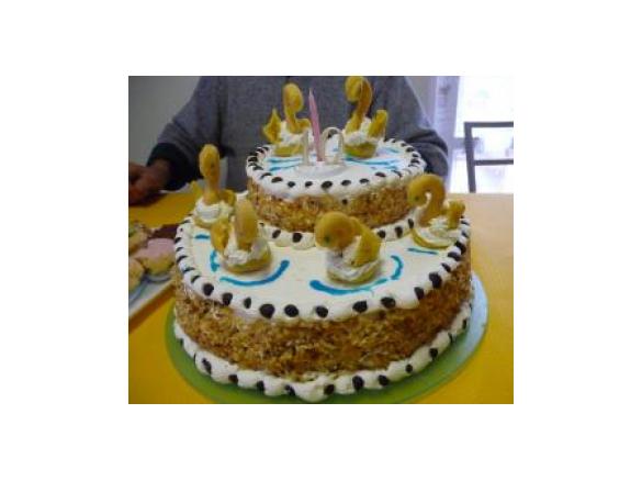 torta lago dei cigni