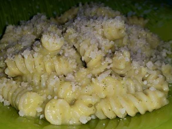 pasta con crema di zucchine e ceci