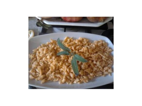 Spatzle di zucca