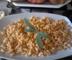 Spatzle di zucca