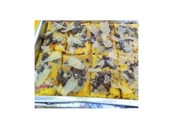 crespelle funghi e besciamella