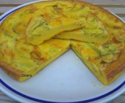 Tortino di fiori di zucca alla Nello