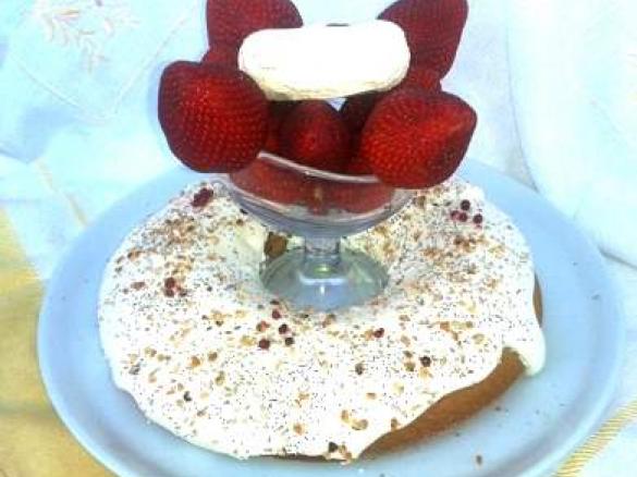 CIAMBELLONE MERINGATO  FLAMBÈ