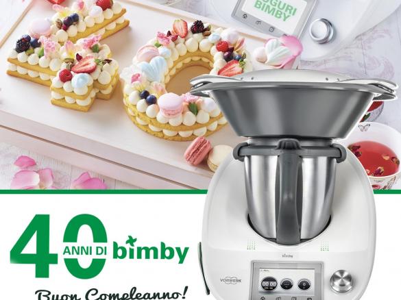 CREAM TART - TORTA UFFICIALE PER I 40 ANNI DI BIMBY