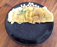 Cecina toscana (focaccia sottile di ceci)