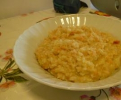 Risotto al finocchio e salmone affumicato