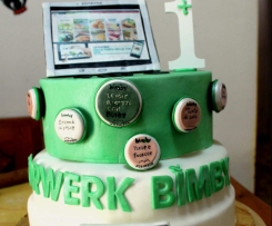 torta buon compleanno BIMBY