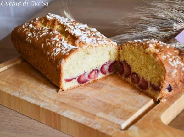 Plumcake alle ciliegie "Contest Ciliegie"