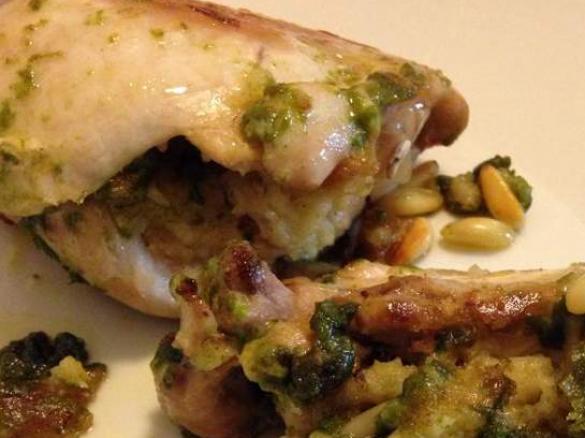 Sovracosce di pollo alla genovese