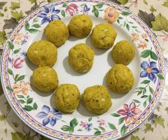 Polpette di tempeh alla curcuma e prezzemolo-Contest polpette non fritte