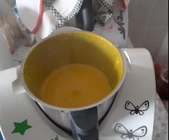 Variante di Vellutata di carote con semi di amaranto