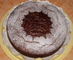 Torta Ricotta Amaretti Cioccolato