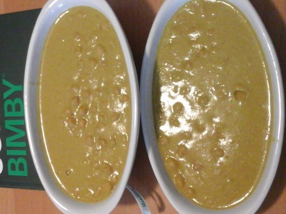 ceci all'indiana con basmati al vapore