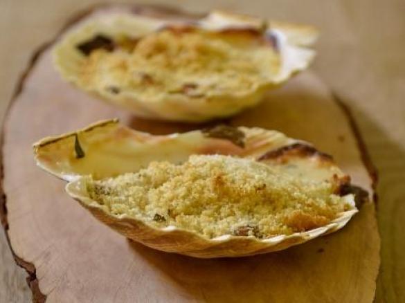 Capesante alla besciamella