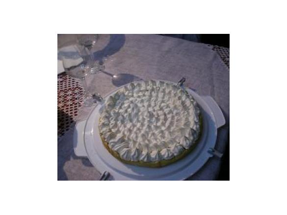 Crostata al limone meringata