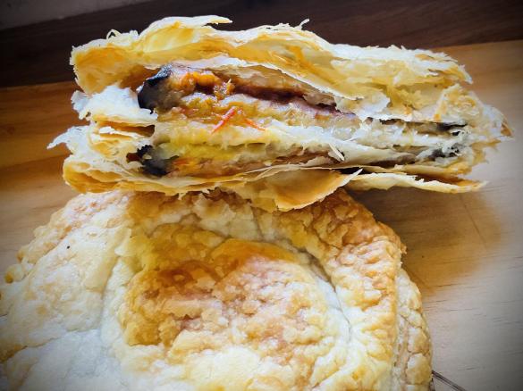 Sfoglie ripiene alla parmigiana