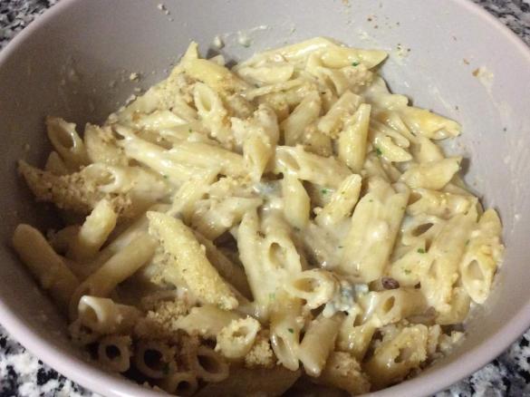 Penne gorgonzola e noci