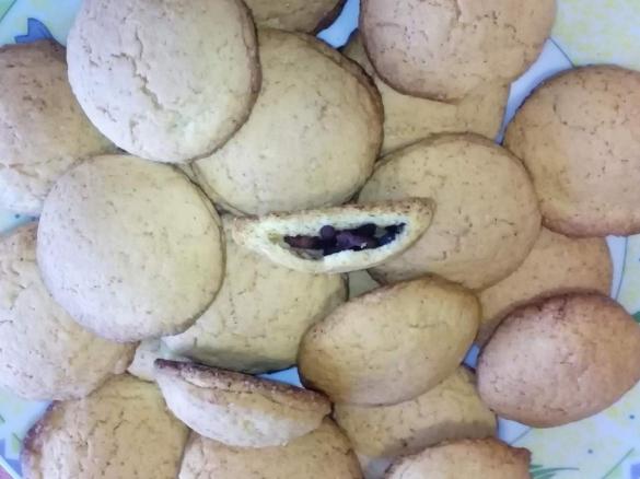 Biscotti ripieni al riso