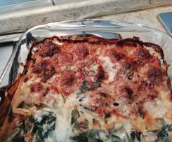 Polpette al forno con bietole e besciamella light