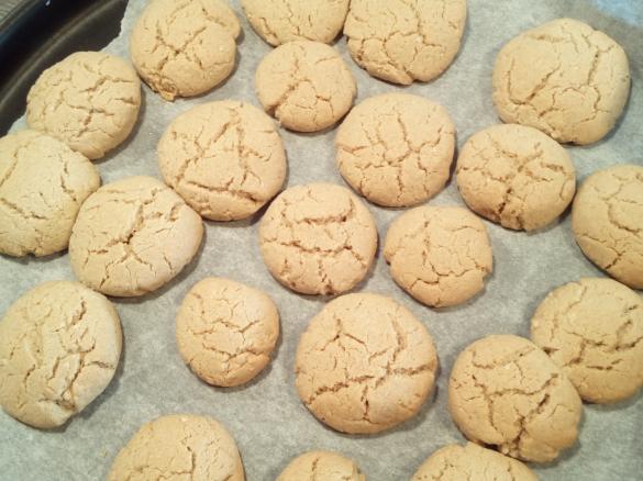 Biscotti con farina di avena e mandorle