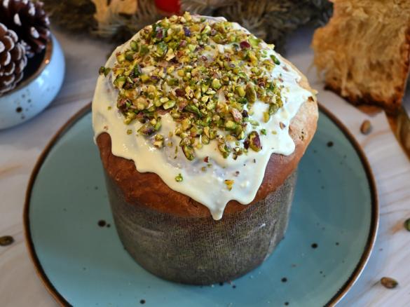 PANETTONE AL PISTACCHIO