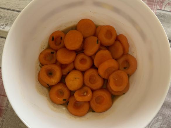 Gnocchi di carote con salsina