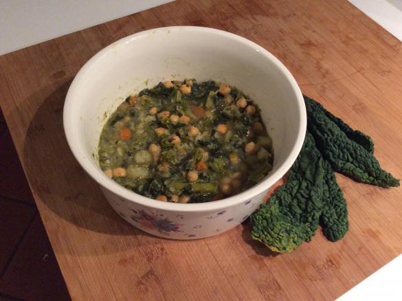 Zuppa ai 3 cavoli e ceci