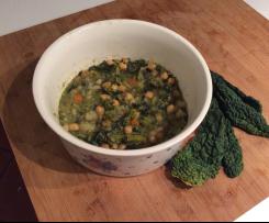 Zuppa ai 3 cavoli e ceci