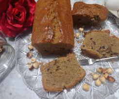 PLUMCAKE CON NOCCIOLE E CAFFÈ