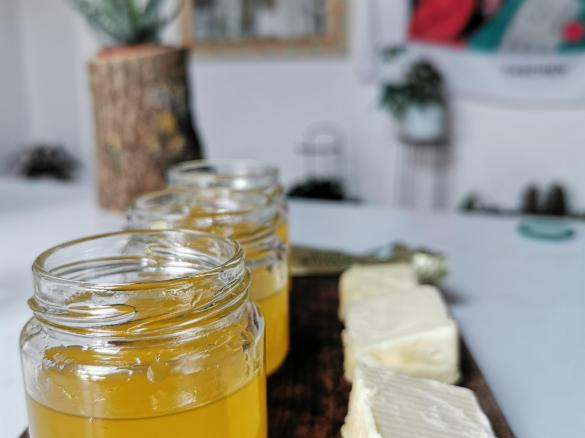 Burro ghee chiarificato