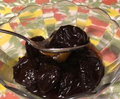 Prugne al vino rosso