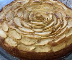 Torta di mele doppio strato