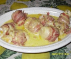 Involtni di pollo con philadelphia e peperoni