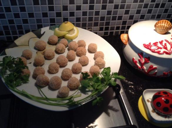 Polpettine di totani