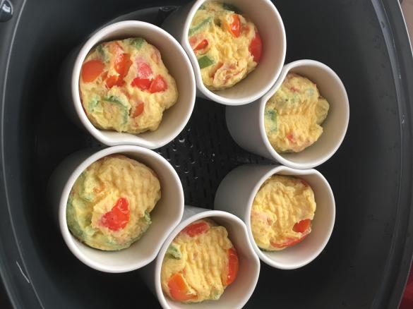 Frittatine al pomodoro con varoma