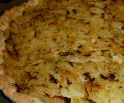 Torta salata alle cipolle