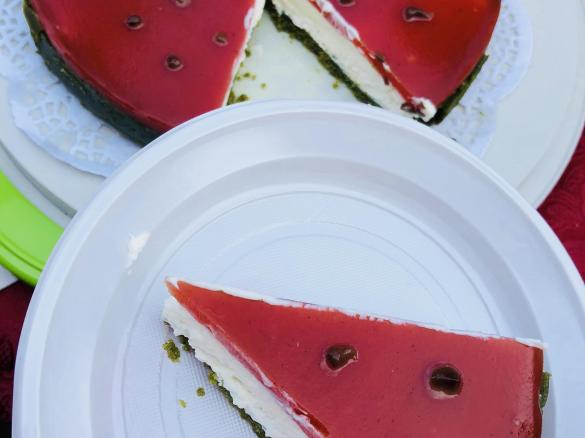 Cheesecake all’anguria