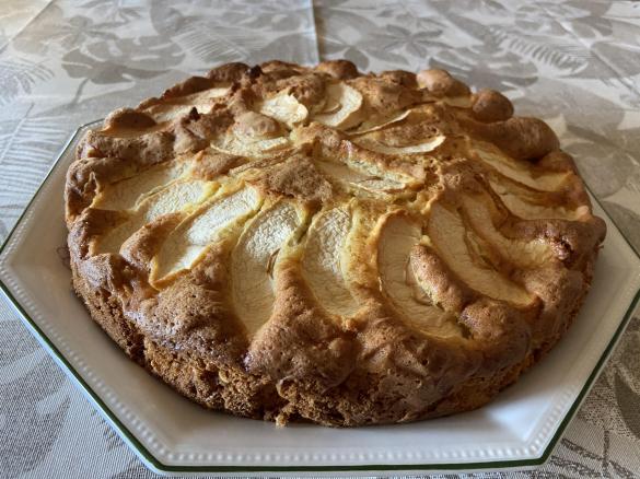 Torta di mele soffice