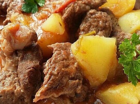 Spezzatino di manzo con le patate